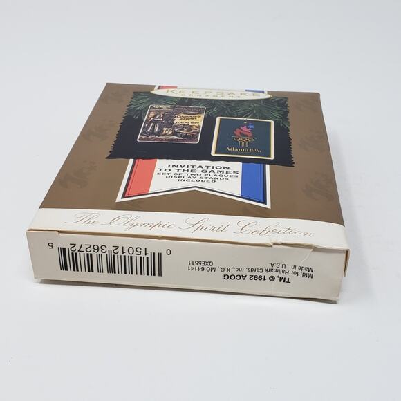 1996 Hallmark Invitation to the Games Holiday Christmas Display - Picture 2 of 5